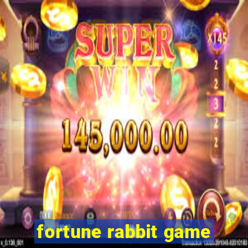 fortune rabbit game